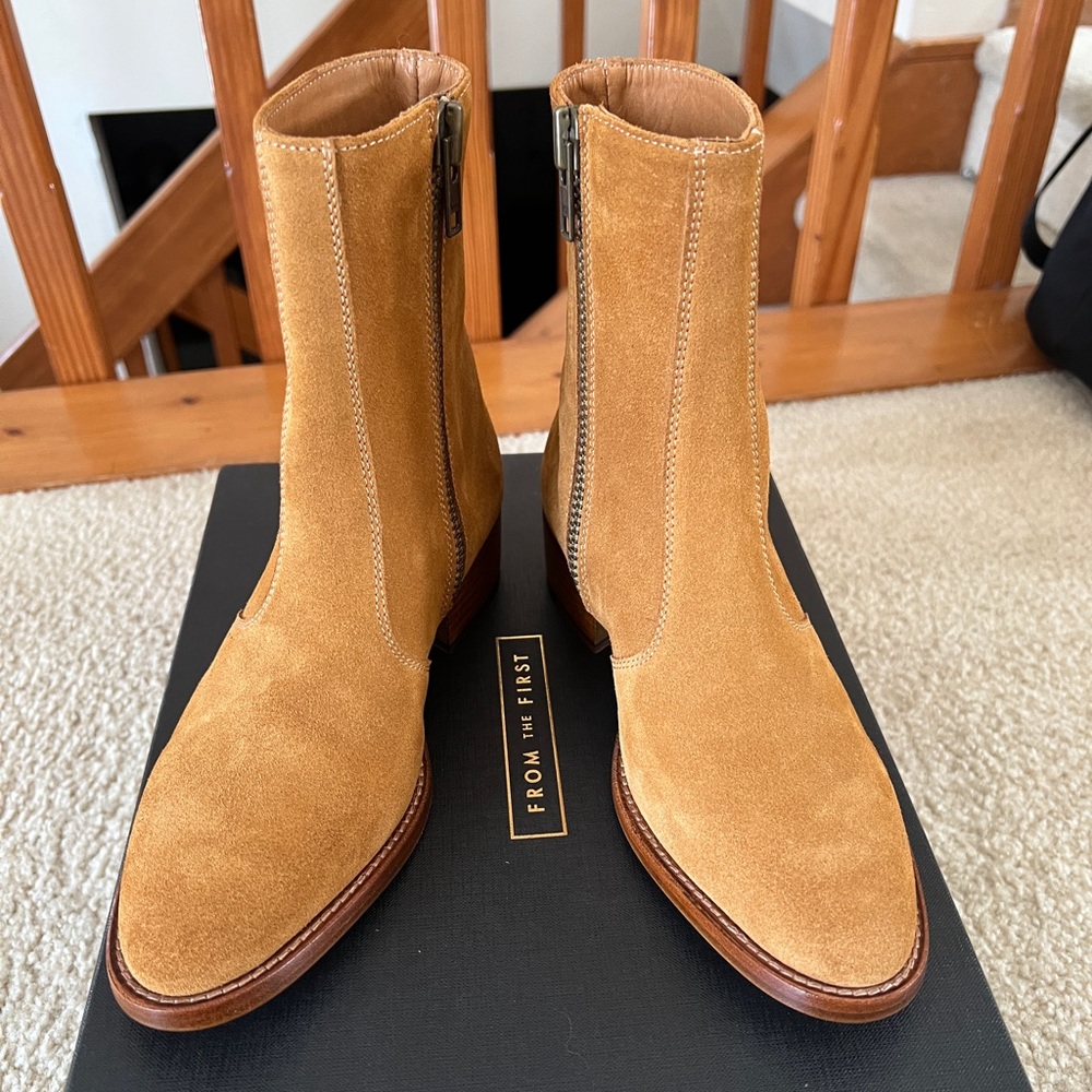 From the First Lucia boots. Ladies size 36.